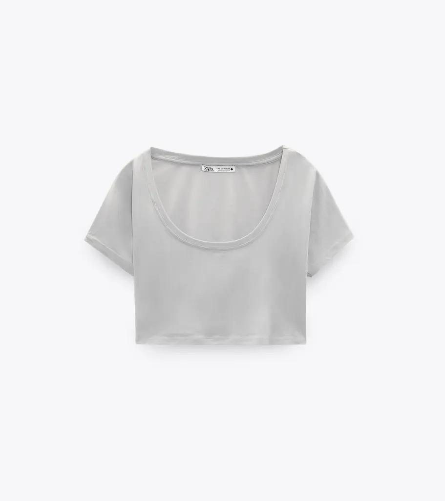 Camiseta Cropped Lyocell