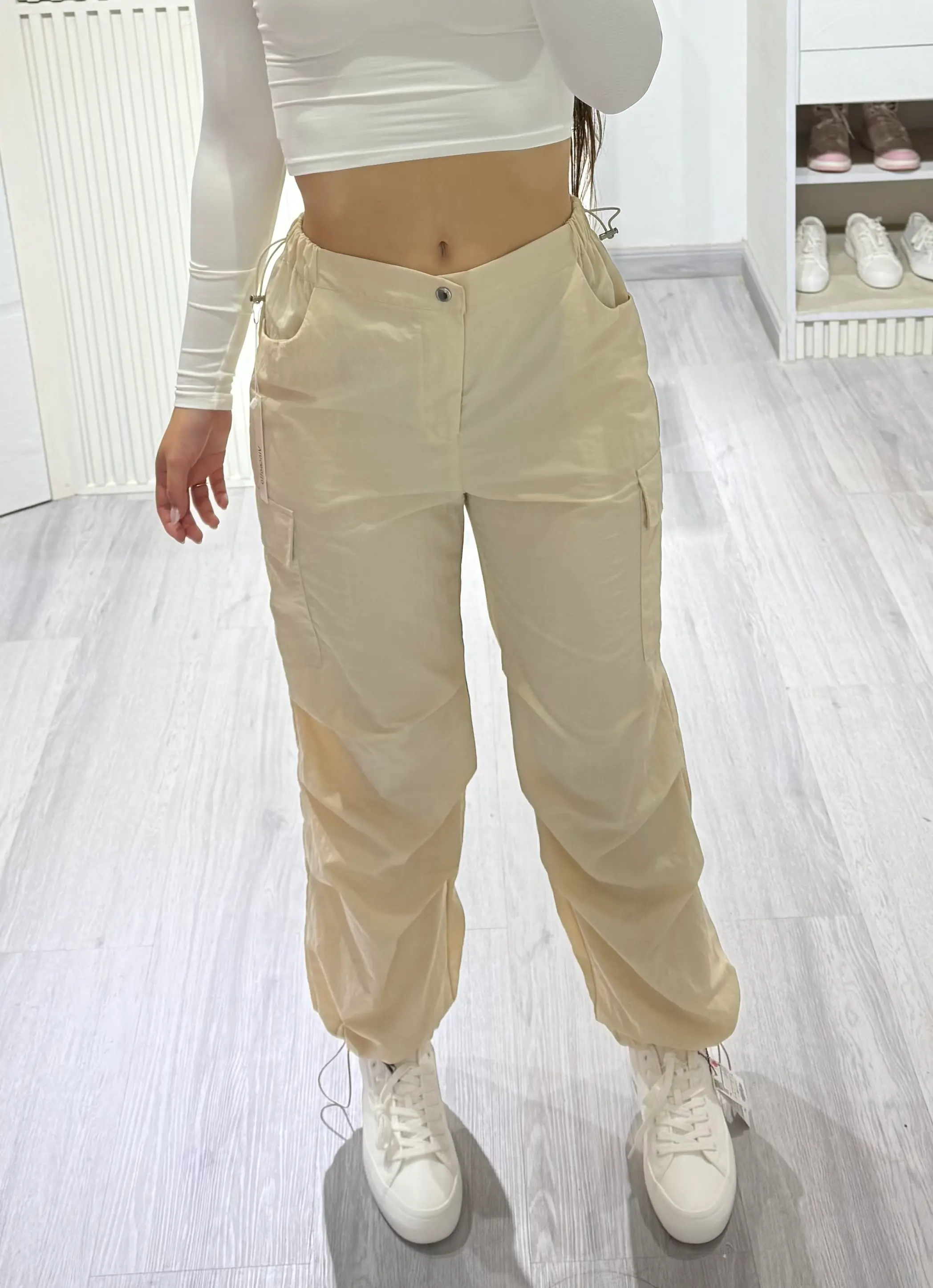 Pantalon Tipo Cargo Vinceotto (Negro)