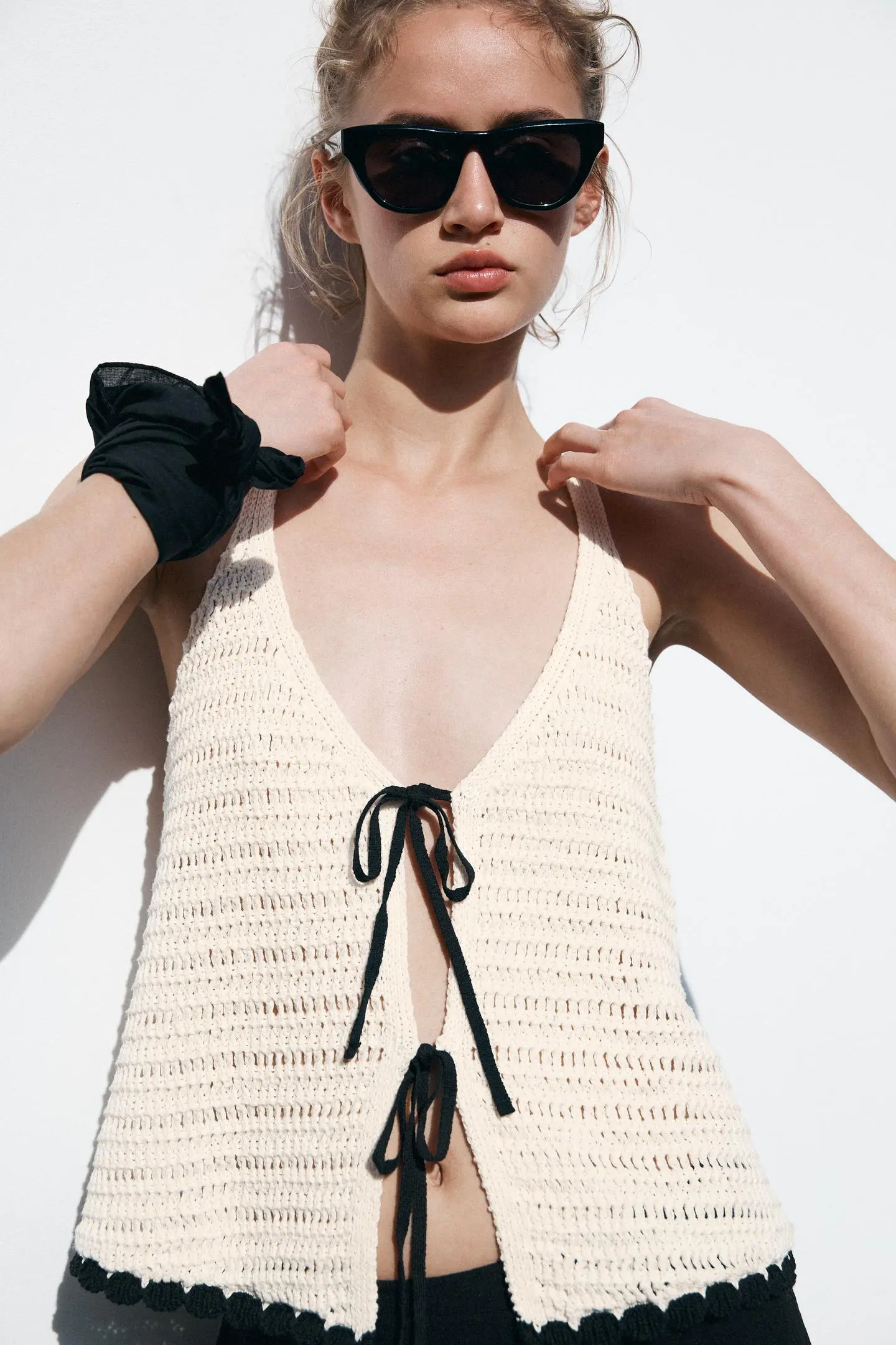 Top Crochet Lazos (S)