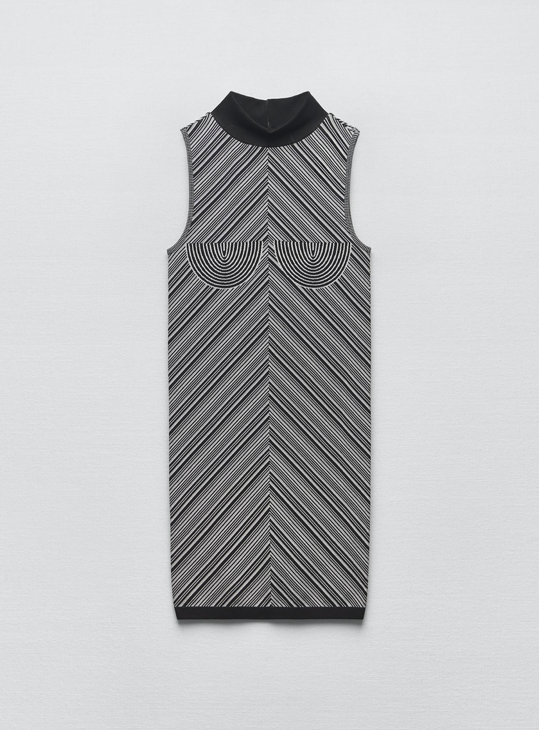 Vestido Seamless Estampado (XS/S)