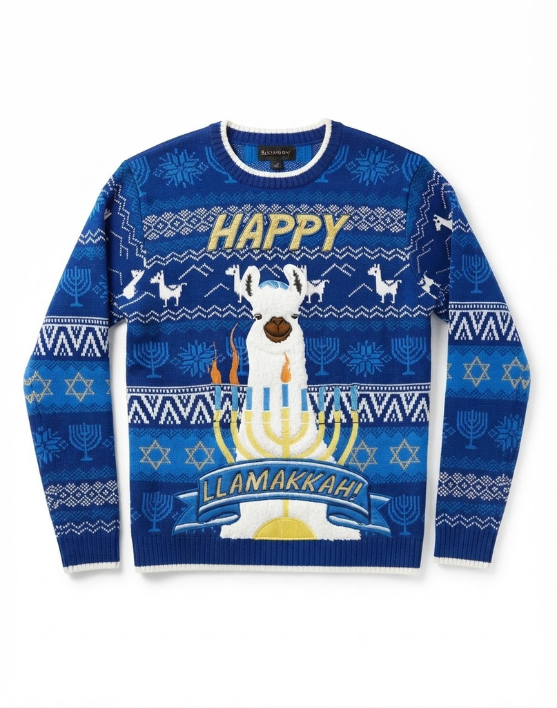 Happy Llamakkah Knit Unisex
