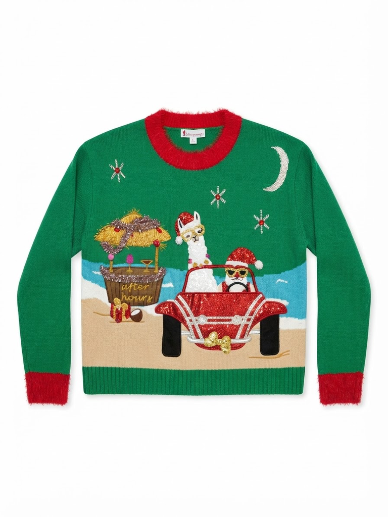 Alpaca Beach Holiday Knit