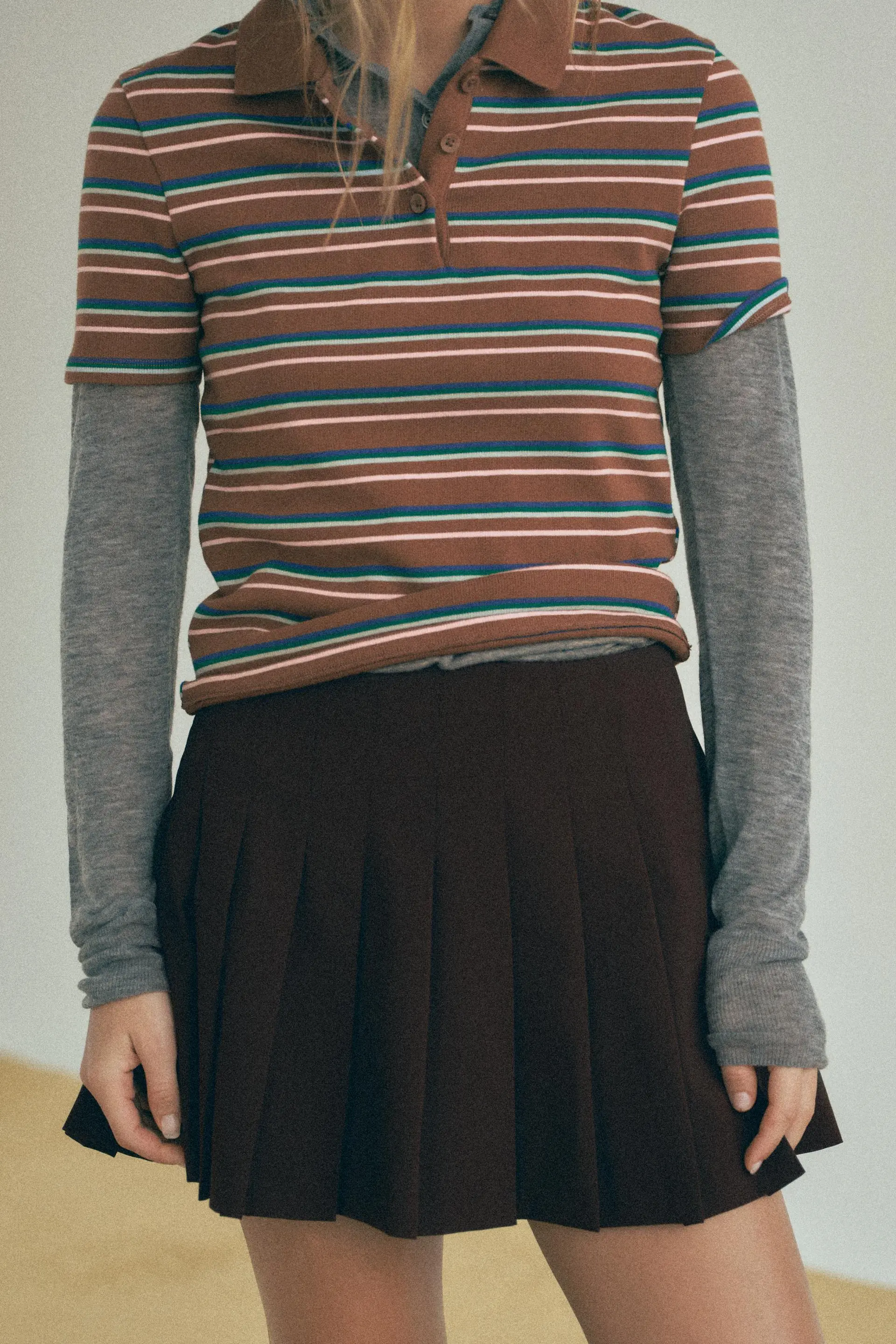 Falda Pantalon Tablas