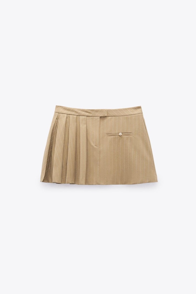 Falda Tablas Rayas Diplomatica