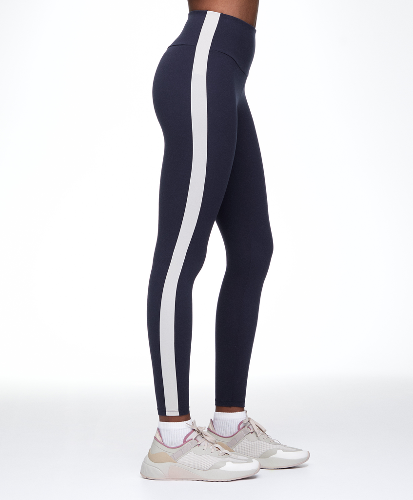 Side Stripe High-Waist Sports Leggings Oysho